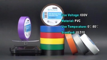 RoHS2.0規格PVC難燃テープ電気テープ